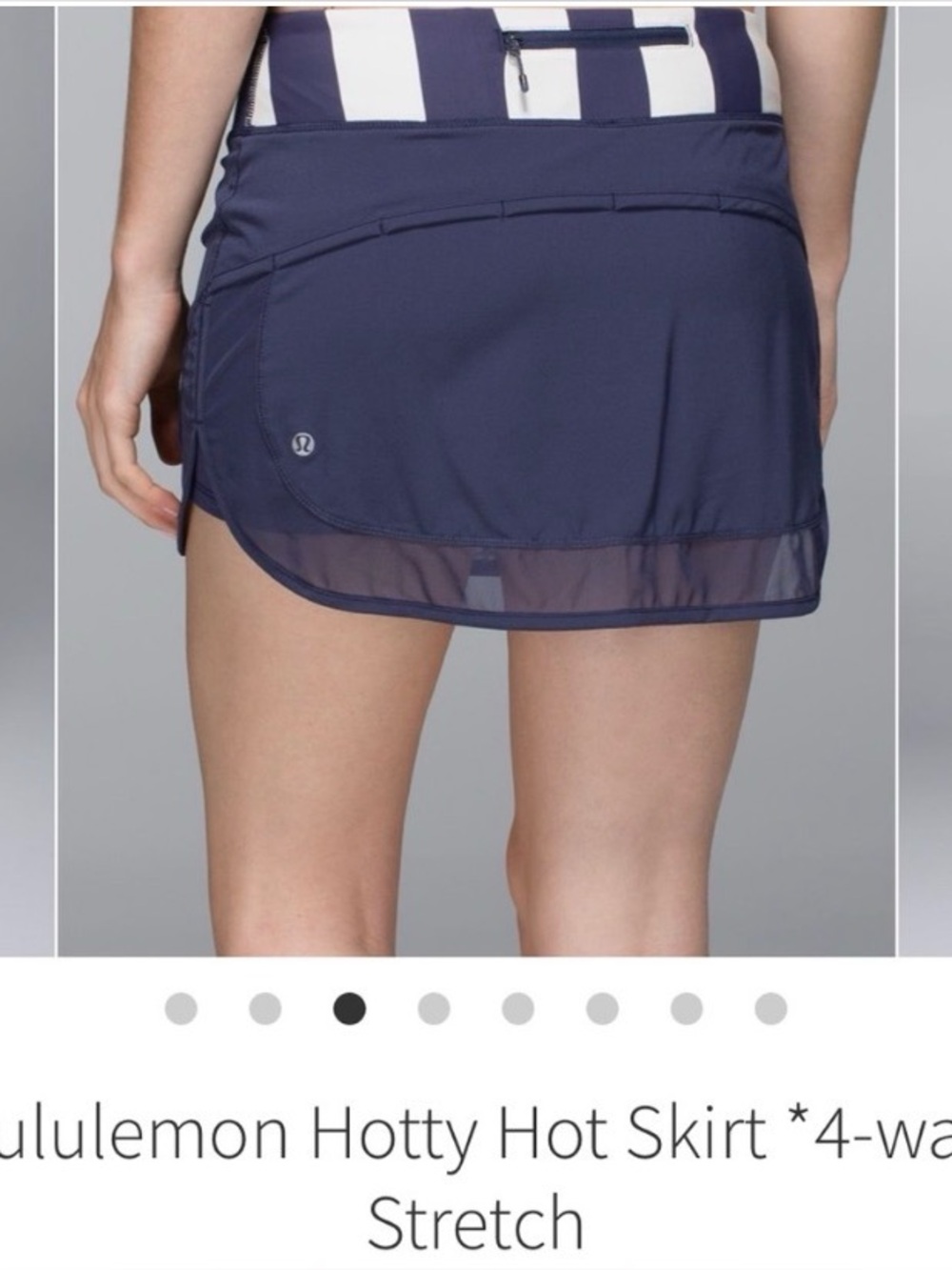 lululemon Hotty Hot Running Skirt Size 4